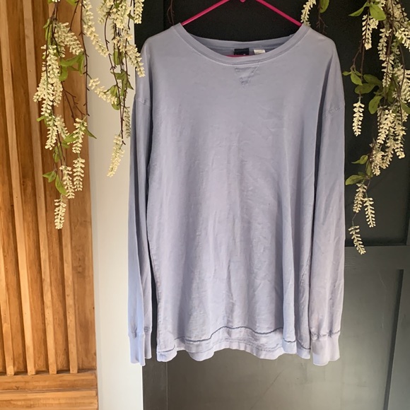 Vintage 90s Levi’s silvertab Pullover Longsleeve tee. Size L - Picture 1 of 8